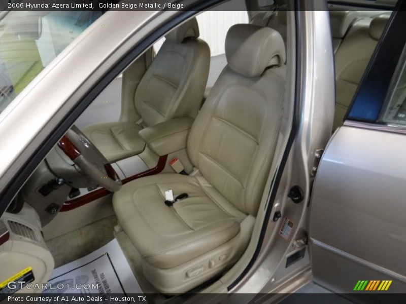 Golden Beige Metallic / Beige 2006 Hyundai Azera Limited