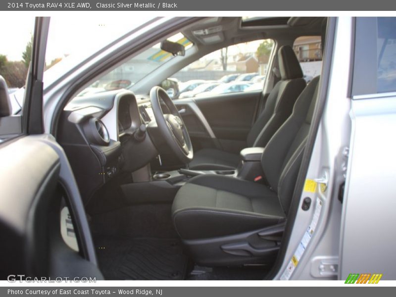 Classic Silver Metallic / Black 2014 Toyota RAV4 XLE AWD