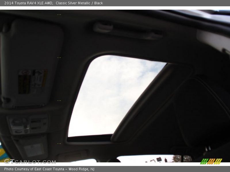Classic Silver Metallic / Black 2014 Toyota RAV4 XLE AWD