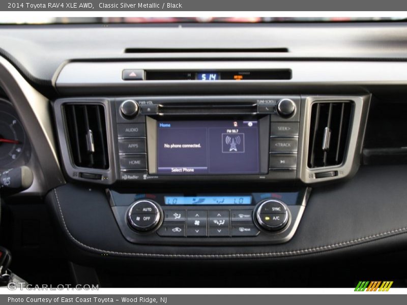 Classic Silver Metallic / Black 2014 Toyota RAV4 XLE AWD