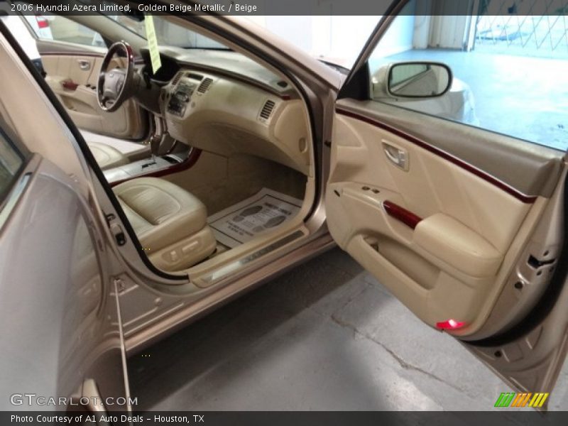 Golden Beige Metallic / Beige 2006 Hyundai Azera Limited