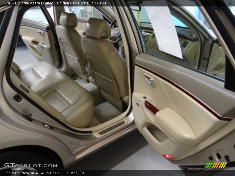 Golden Beige Metallic / Beige 2006 Hyundai Azera Limited