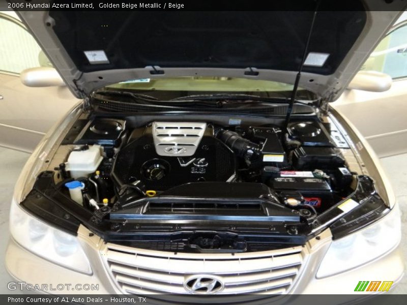 Golden Beige Metallic / Beige 2006 Hyundai Azera Limited