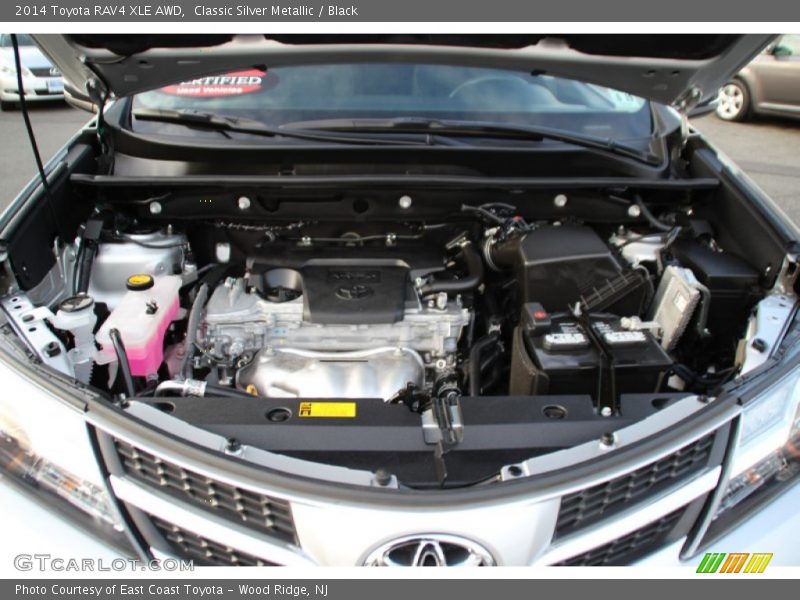 Classic Silver Metallic / Black 2014 Toyota RAV4 XLE AWD