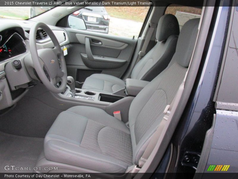 Front Seat of 2015 Traverse LS AWD