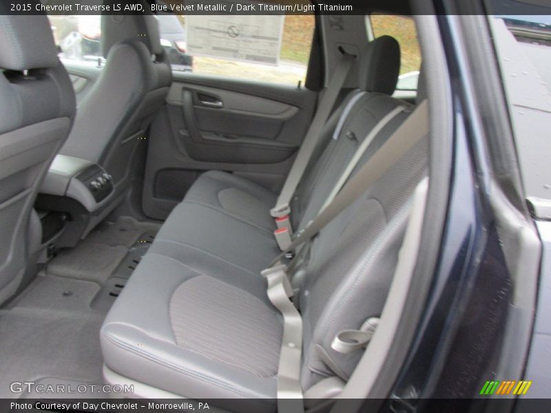Rear Seat of 2015 Traverse LS AWD