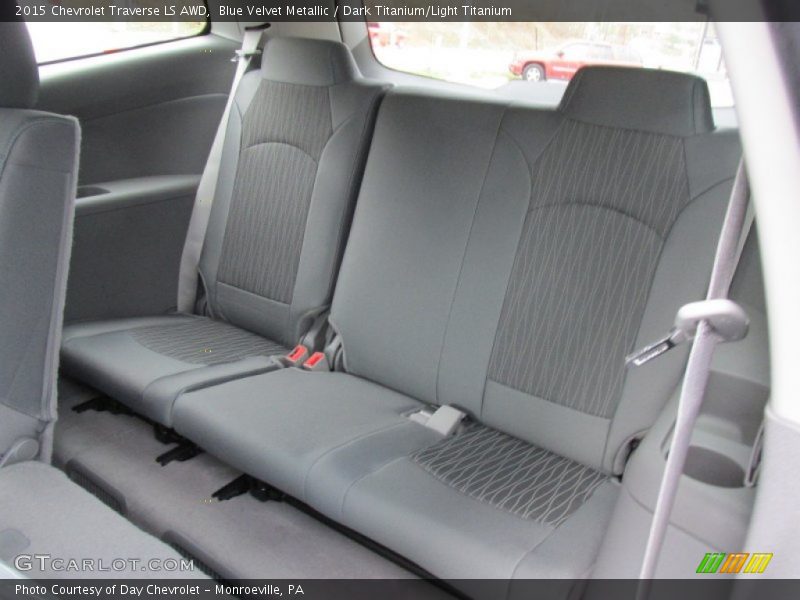 Rear Seat of 2015 Traverse LS AWD