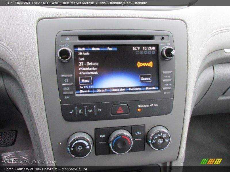 Controls of 2015 Traverse LS AWD