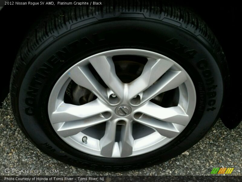 Platinum Graphite / Black 2012 Nissan Rogue SV AWD