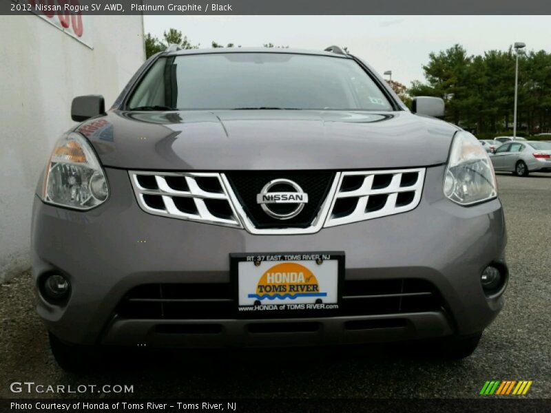 Platinum Graphite / Black 2012 Nissan Rogue SV AWD