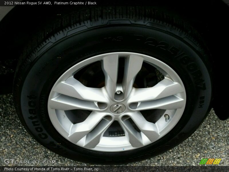 Platinum Graphite / Black 2012 Nissan Rogue SV AWD