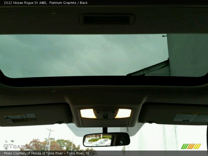 Platinum Graphite / Black 2012 Nissan Rogue SV AWD
