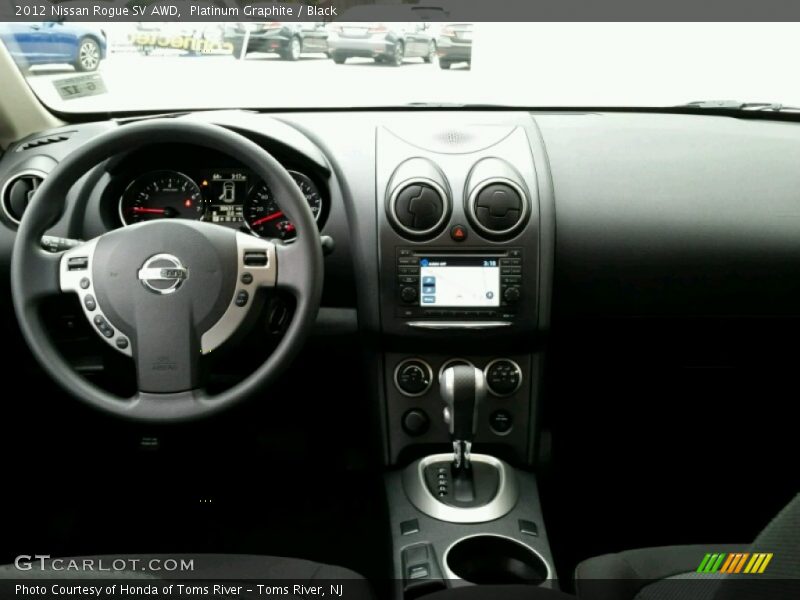 Platinum Graphite / Black 2012 Nissan Rogue SV AWD