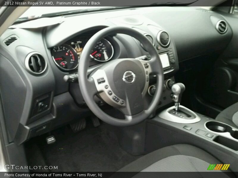 Platinum Graphite / Black 2012 Nissan Rogue SV AWD