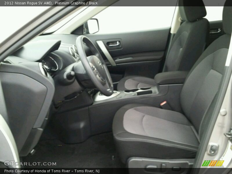 Platinum Graphite / Black 2012 Nissan Rogue SV AWD