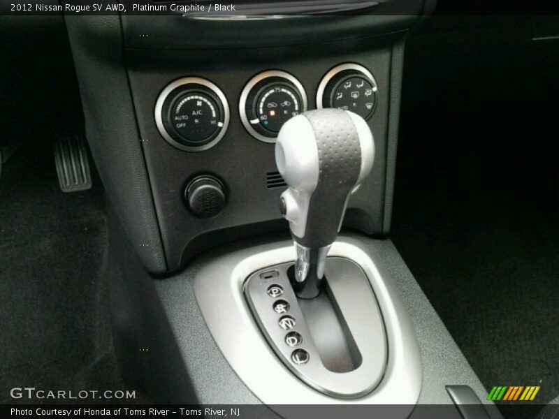 Platinum Graphite / Black 2012 Nissan Rogue SV AWD