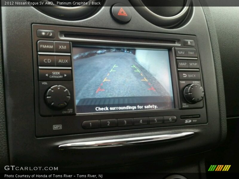 Platinum Graphite / Black 2012 Nissan Rogue SV AWD