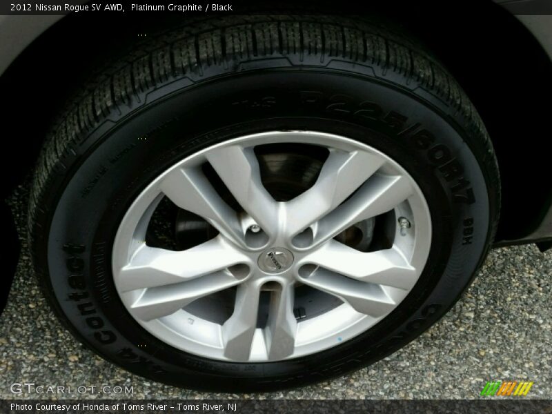 Platinum Graphite / Black 2012 Nissan Rogue SV AWD