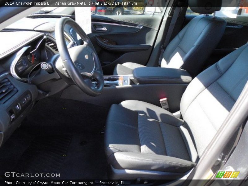 Ashen Gray Metallic / Jet Black/Dark Titanium 2014 Chevrolet Impala LT