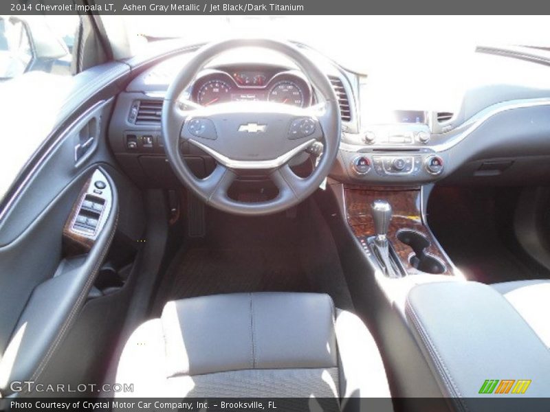 Ashen Gray Metallic / Jet Black/Dark Titanium 2014 Chevrolet Impala LT