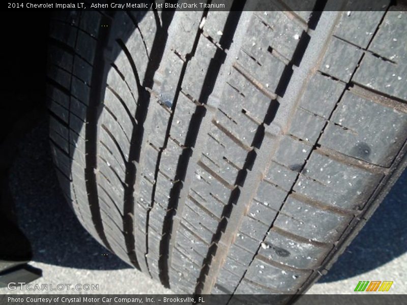 Ashen Gray Metallic / Jet Black/Dark Titanium 2014 Chevrolet Impala LT