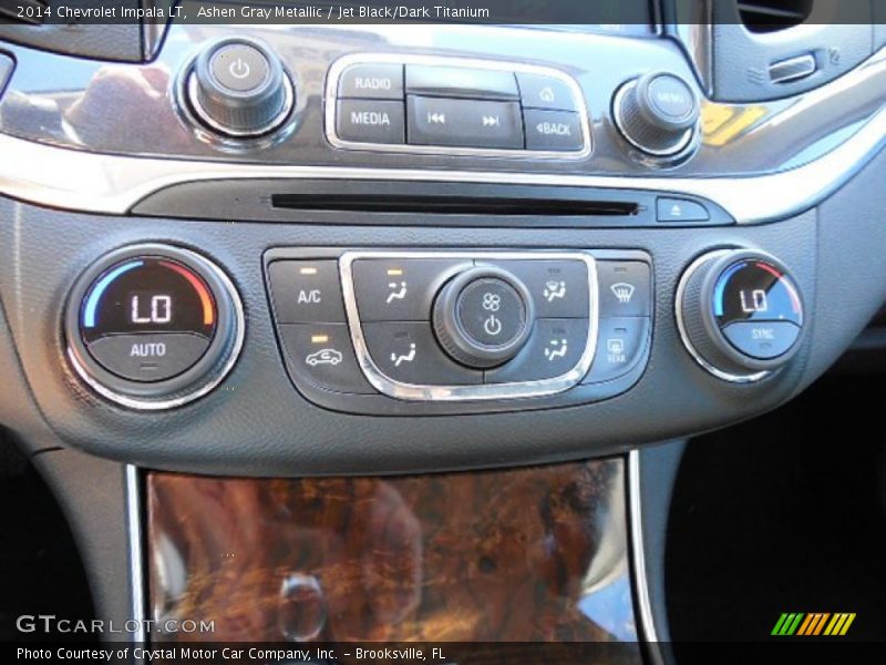 Ashen Gray Metallic / Jet Black/Dark Titanium 2014 Chevrolet Impala LT