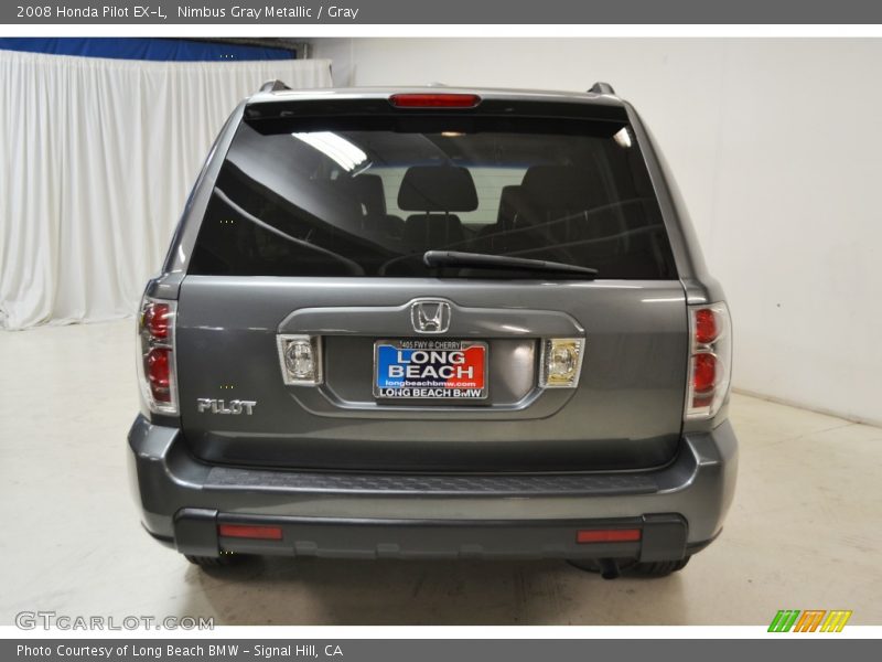 Nimbus Gray Metallic / Gray 2008 Honda Pilot EX-L
