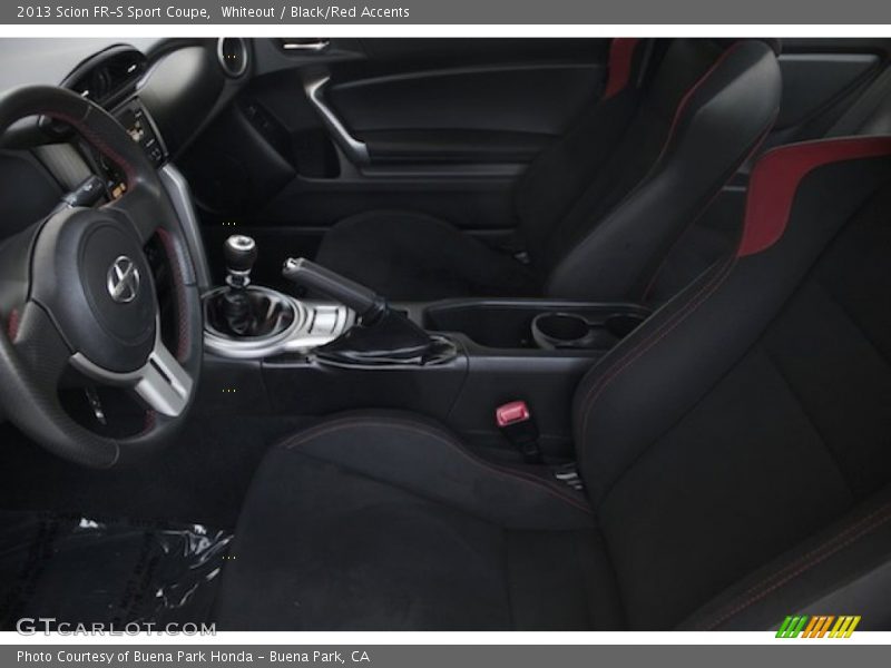 Whiteout / Black/Red Accents 2013 Scion FR-S Sport Coupe