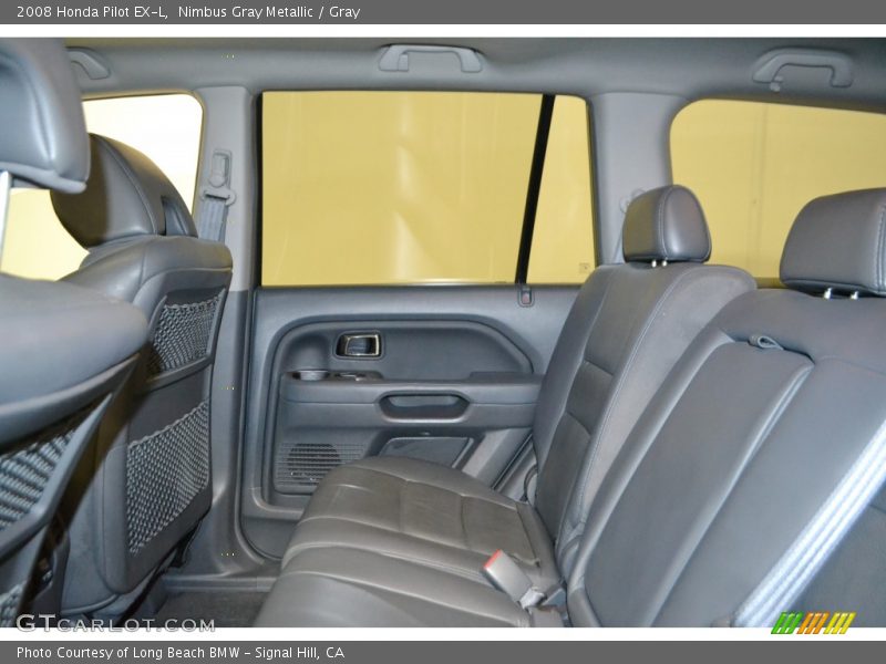 Nimbus Gray Metallic / Gray 2008 Honda Pilot EX-L