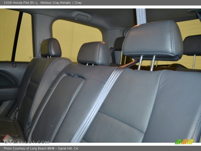 Nimbus Gray Metallic / Gray 2008 Honda Pilot EX-L