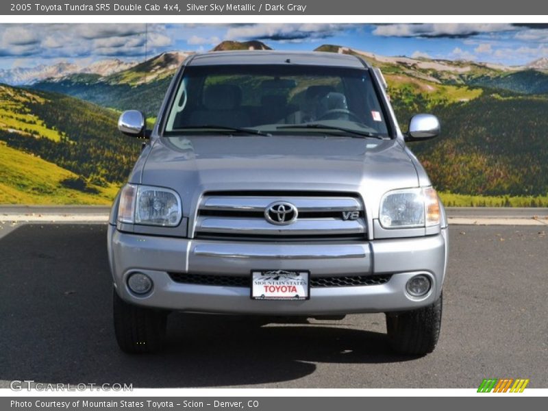 Silver Sky Metallic / Dark Gray 2005 Toyota Tundra SR5 Double Cab 4x4