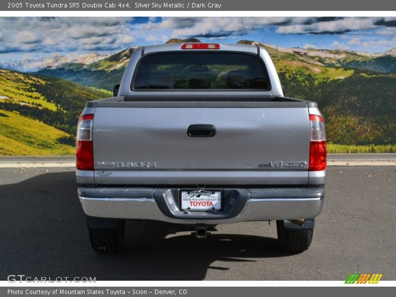 Silver Sky Metallic / Dark Gray 2005 Toyota Tundra SR5 Double Cab 4x4