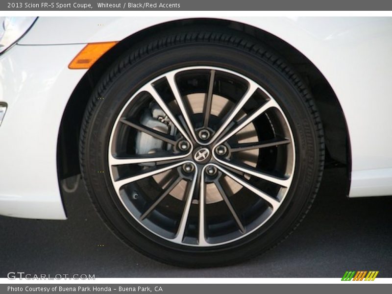 Whiteout / Black/Red Accents 2013 Scion FR-S Sport Coupe