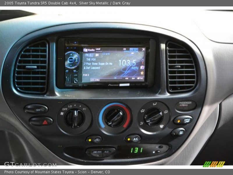 Silver Sky Metallic / Dark Gray 2005 Toyota Tundra SR5 Double Cab 4x4