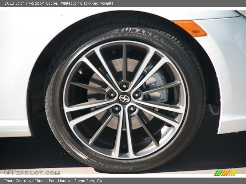 Whiteout / Black/Red Accents 2013 Scion FR-S Sport Coupe