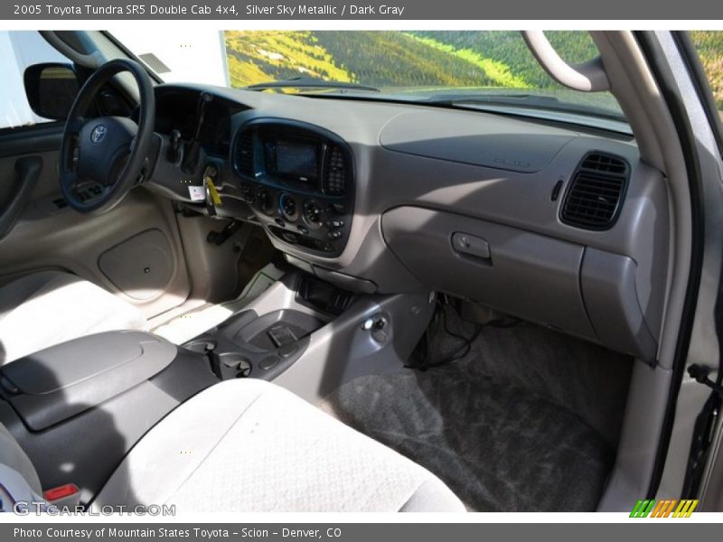 Silver Sky Metallic / Dark Gray 2005 Toyota Tundra SR5 Double Cab 4x4