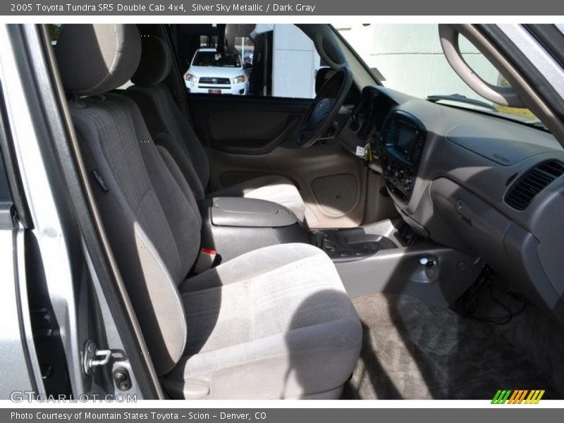 Silver Sky Metallic / Dark Gray 2005 Toyota Tundra SR5 Double Cab 4x4