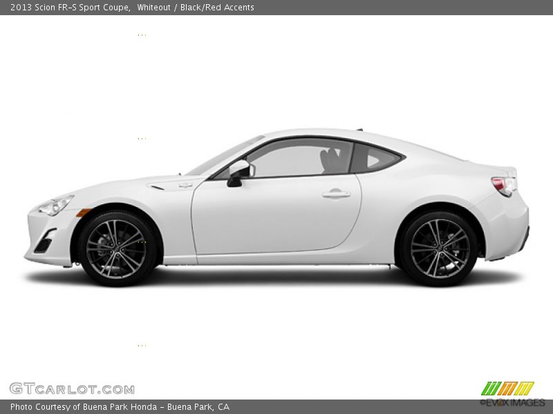 Whiteout / Black/Red Accents 2013 Scion FR-S Sport Coupe