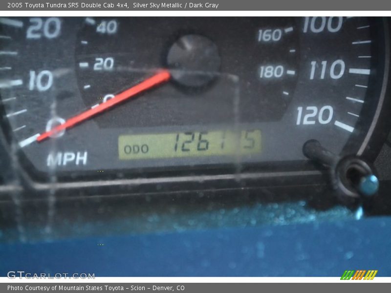 Silver Sky Metallic / Dark Gray 2005 Toyota Tundra SR5 Double Cab 4x4