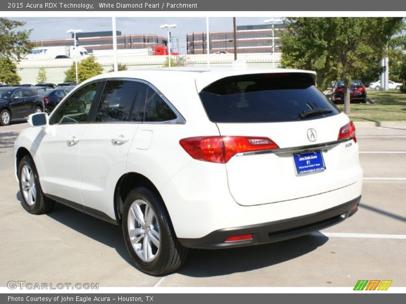 White Diamond Pearl / Parchment 2015 Acura RDX Technology