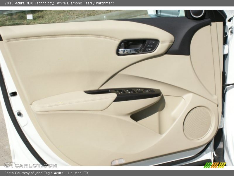 White Diamond Pearl / Parchment 2015 Acura RDX Technology