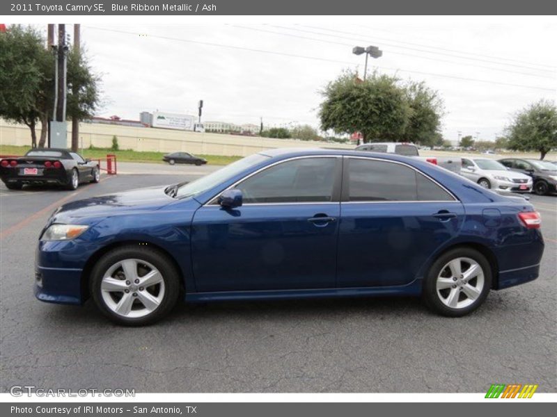 Blue Ribbon Metallic / Ash 2011 Toyota Camry SE