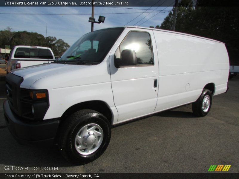 Oxford White / Medium Flint 2014 Ford E-Series Van E250 Cargo Van