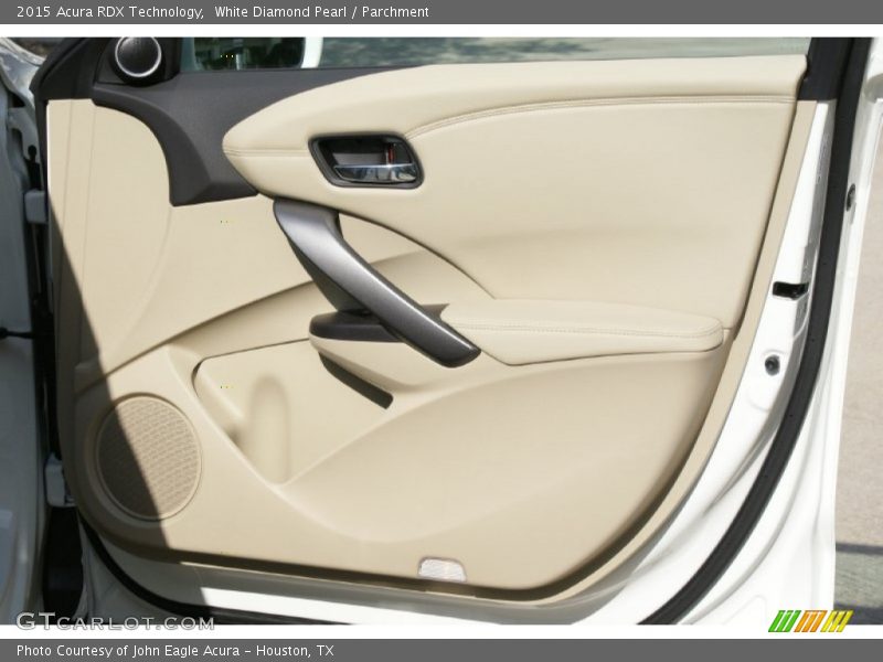 White Diamond Pearl / Parchment 2015 Acura RDX Technology