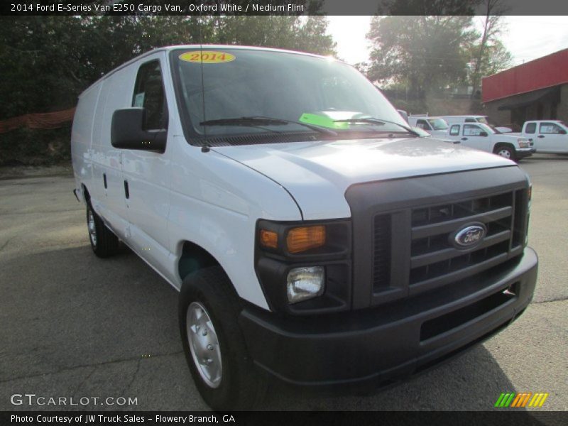 Oxford White / Medium Flint 2014 Ford E-Series Van E250 Cargo Van