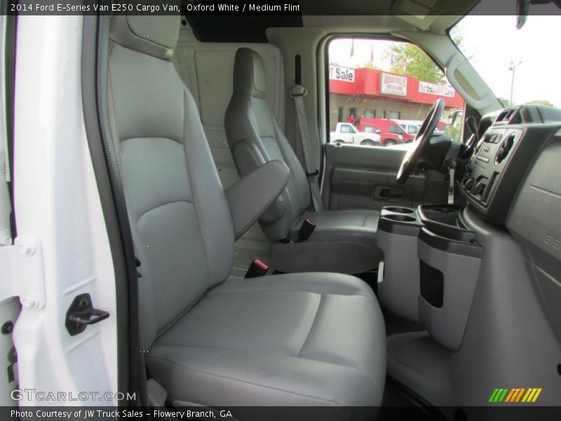 Oxford White / Medium Flint 2014 Ford E-Series Van E250 Cargo Van