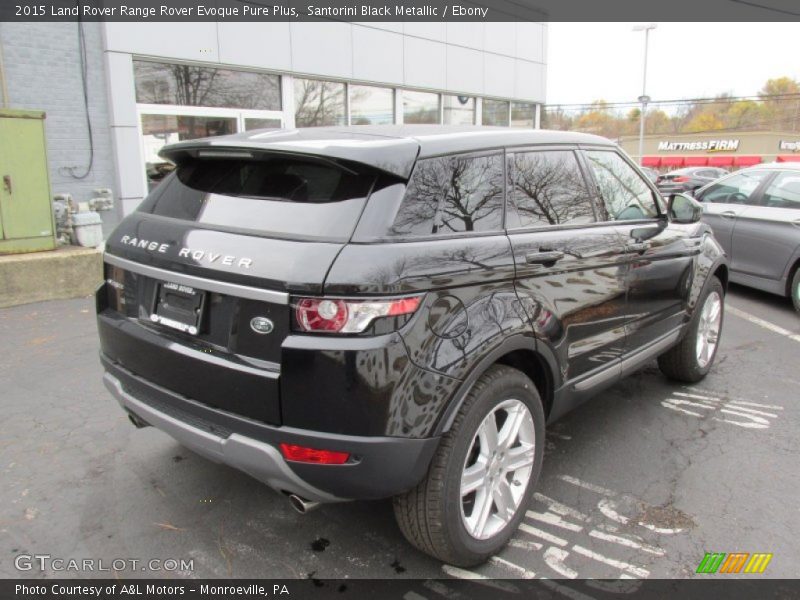 Santorini Black Metallic / Ebony 2015 Land Rover Range Rover Evoque Pure Plus