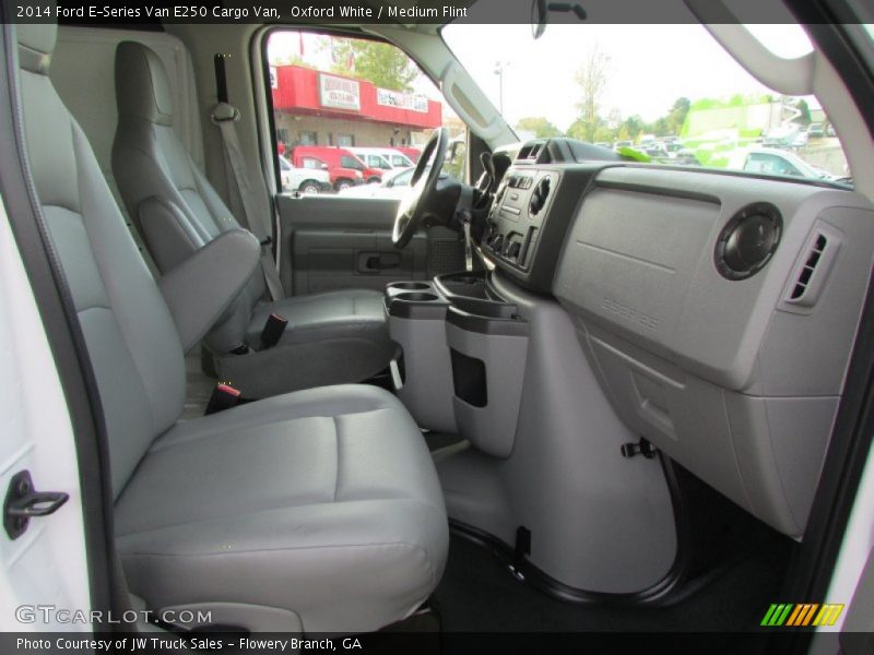 Oxford White / Medium Flint 2014 Ford E-Series Van E250 Cargo Van