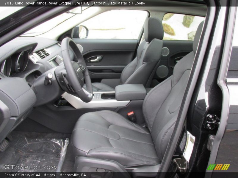 Santorini Black Metallic / Ebony 2015 Land Rover Range Rover Evoque Pure Plus