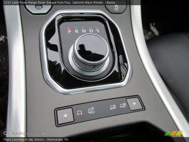 Santorini Black Metallic / Ebony 2015 Land Rover Range Rover Evoque Pure Plus